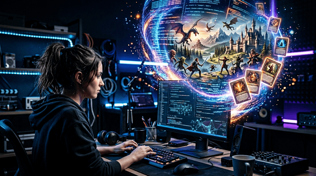 How to Create Your Own AI Game — No Coding Required