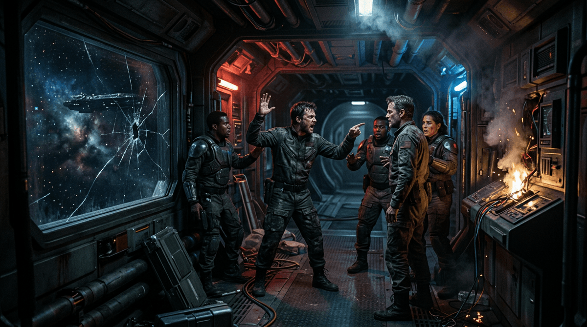 Play Space Mutiny Online — Sci-Fi Traitor Game Like Among Us