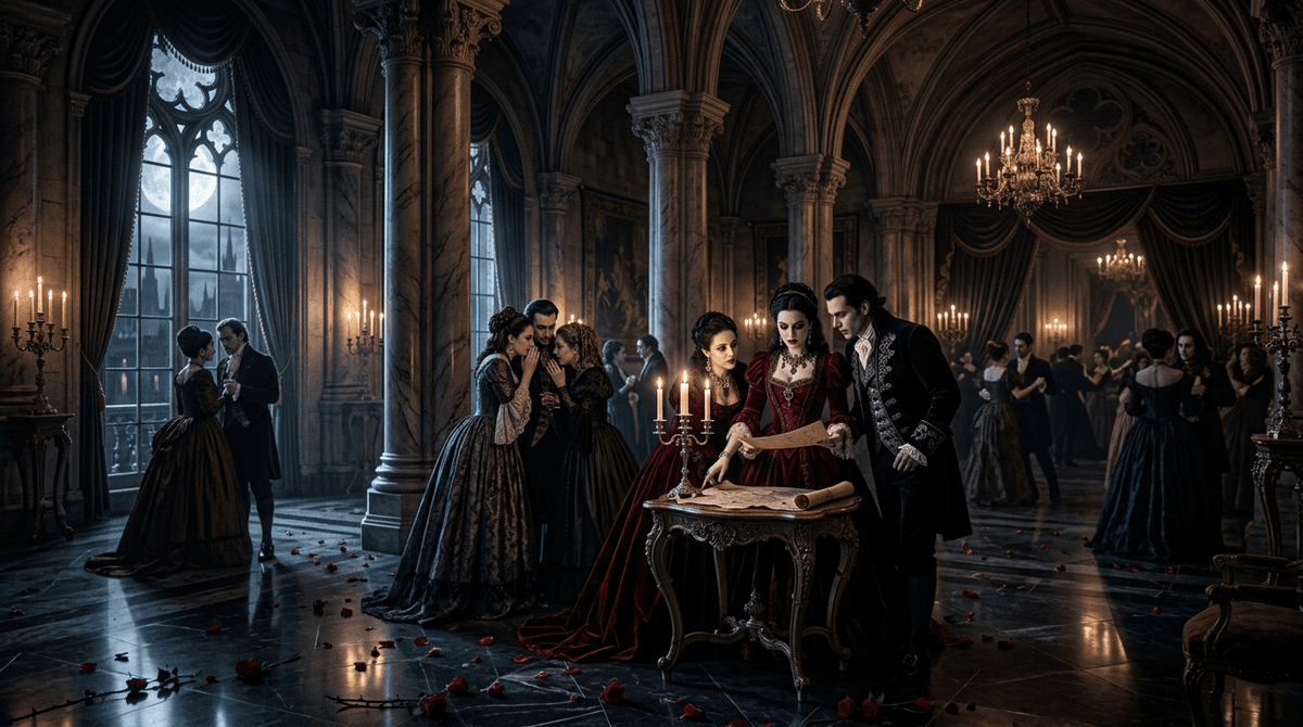 Play Vampire Court Online — Gothic Social Deduction with AI